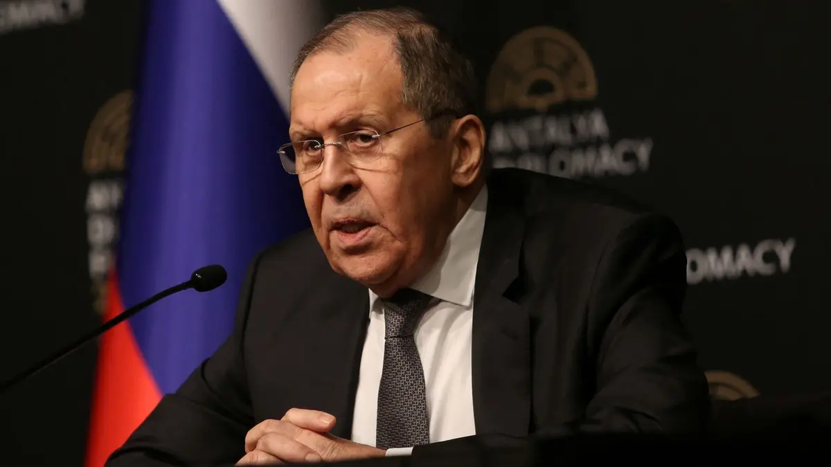 Lavrov has a new goal of war in Ukraine.  This time is the end of US domination in the world